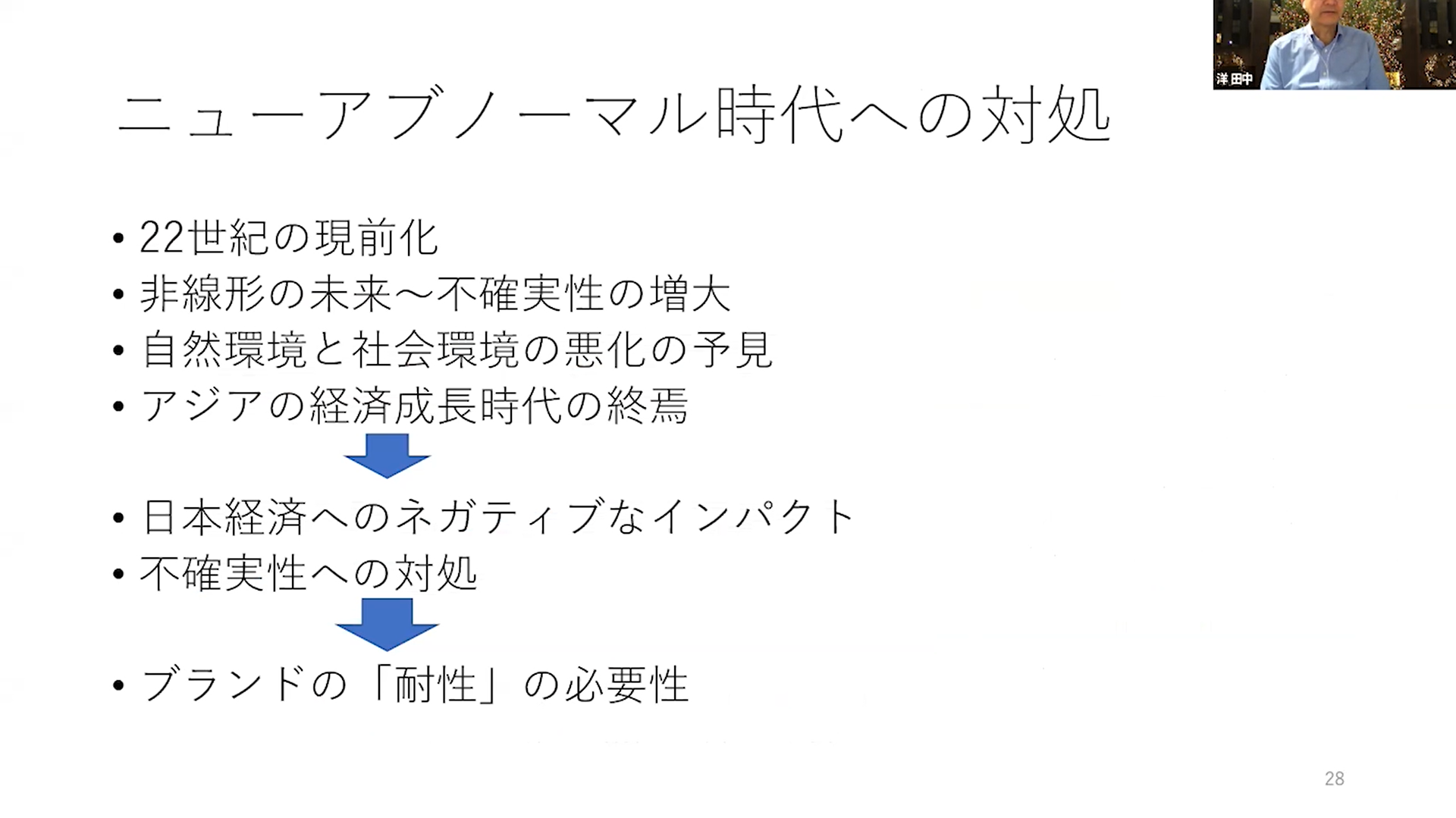 ニューアブノーマルの時代：環境と経済社会②